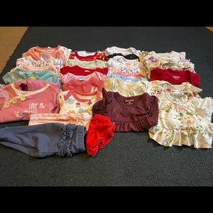 Baby girl clothes bundle